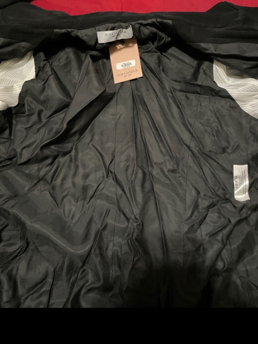 MM Lafleur Black Blazer with Branded Hang Tag - Picture 3 of 11